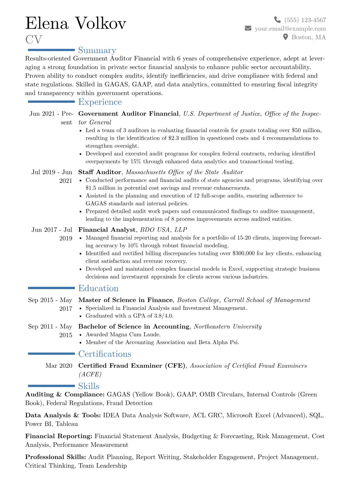 Career changer version - Page 1