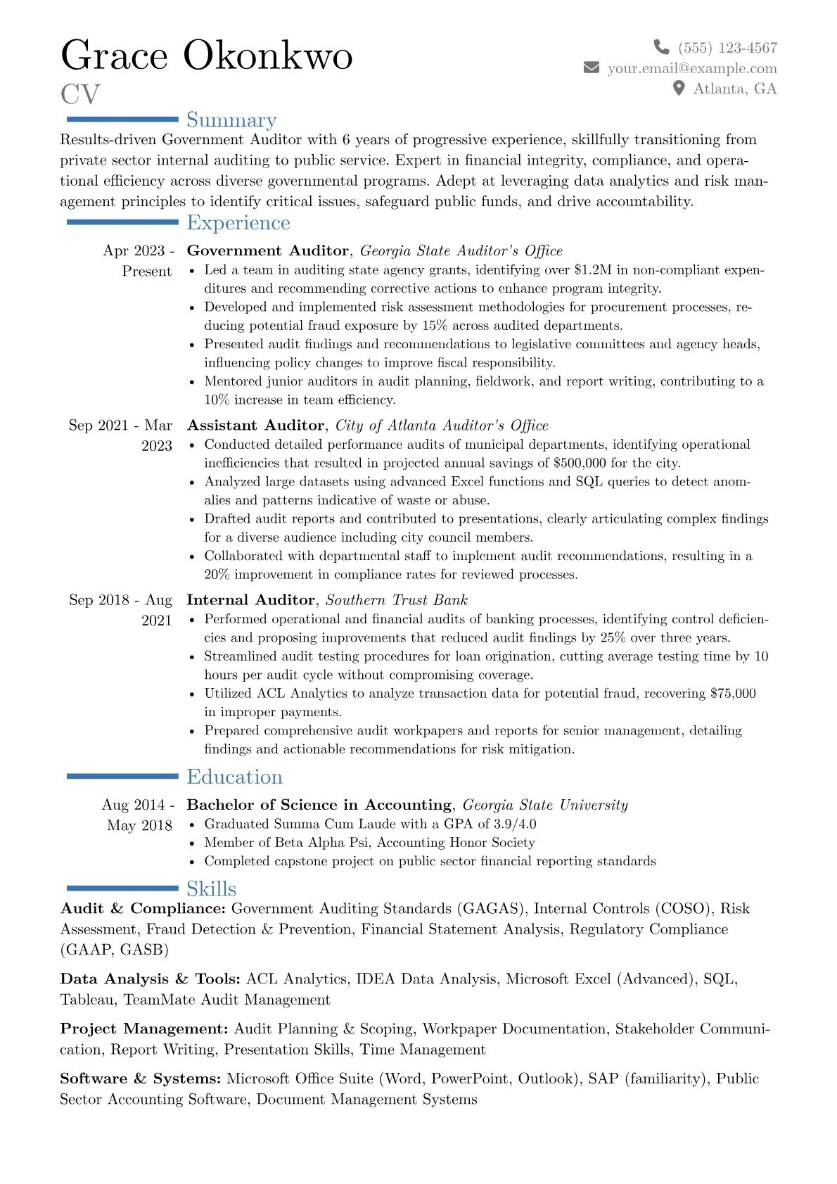 Career changer version - Page 1