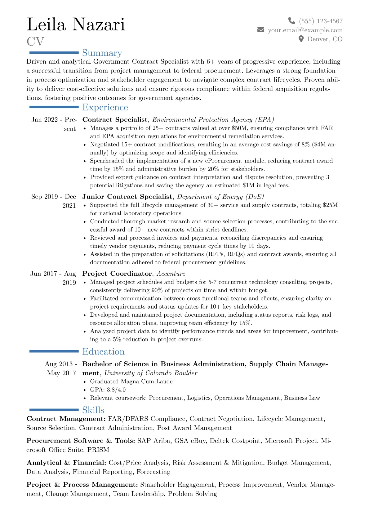 Career changer version - Page 1