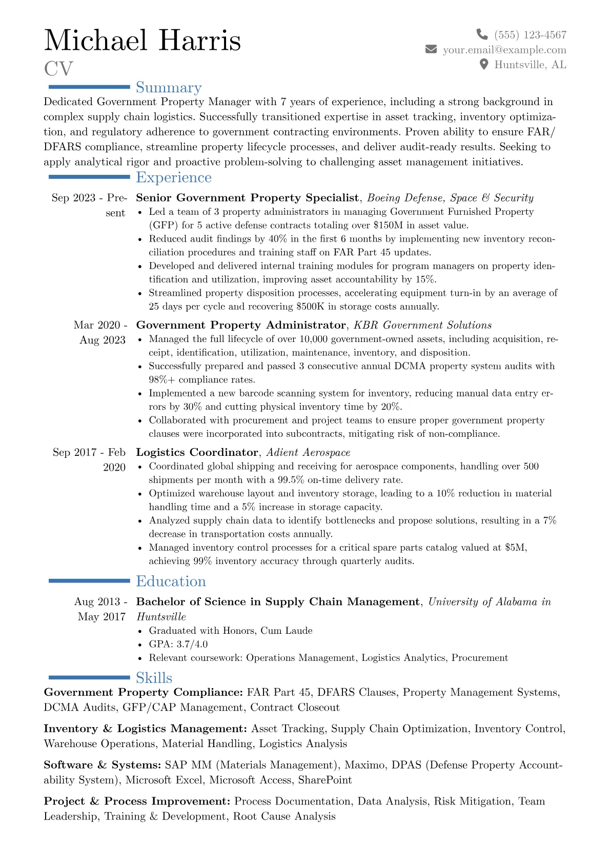 Career changer version - Page 1
