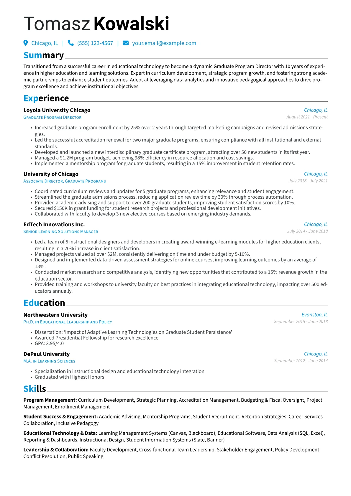 Career changer version - Page 1