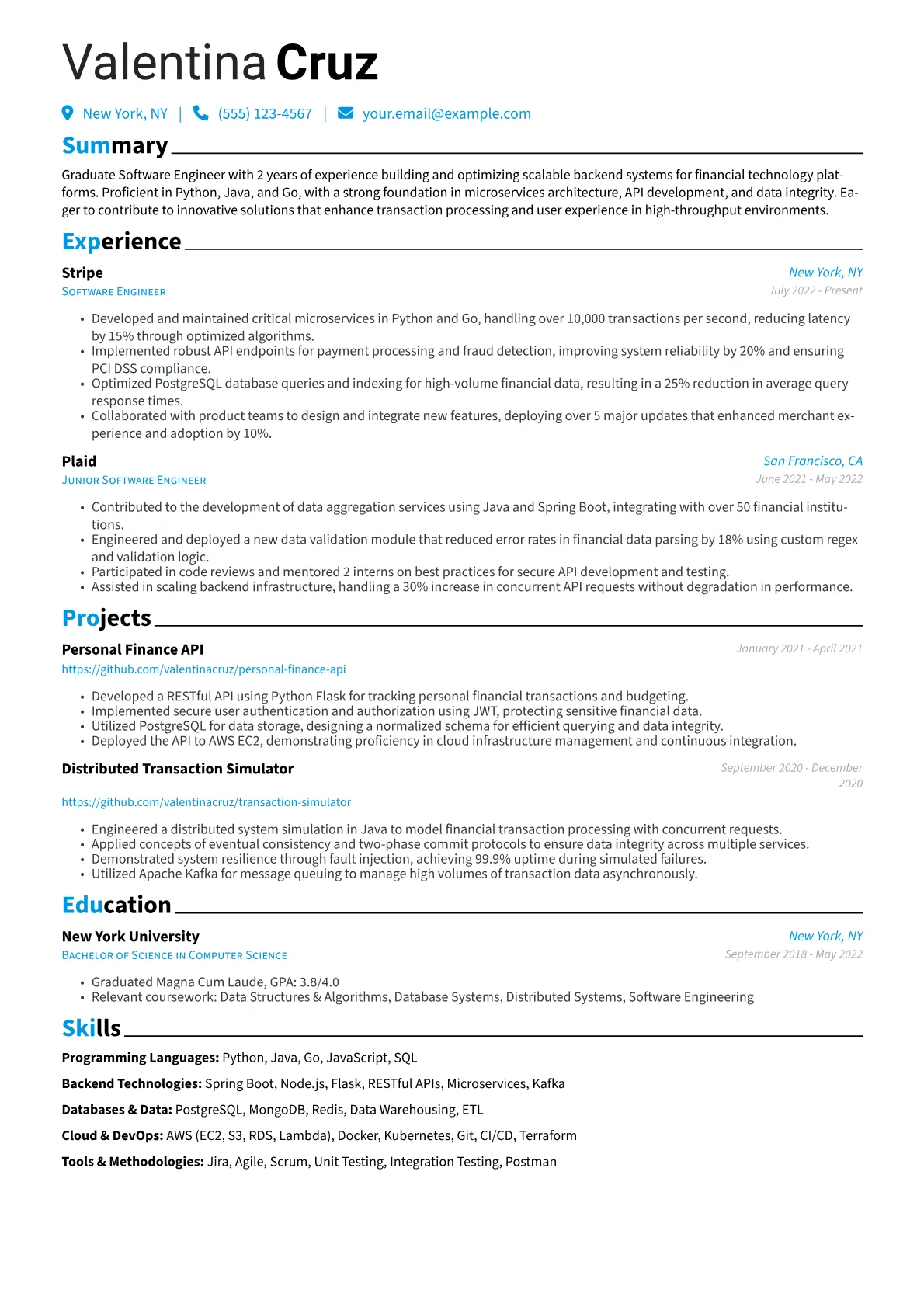 Fintech Backend Focus version - Page 1