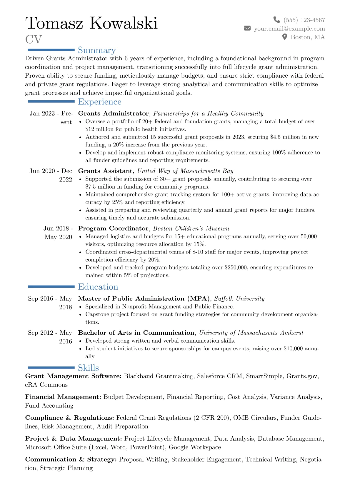 Career changer version - Page 1