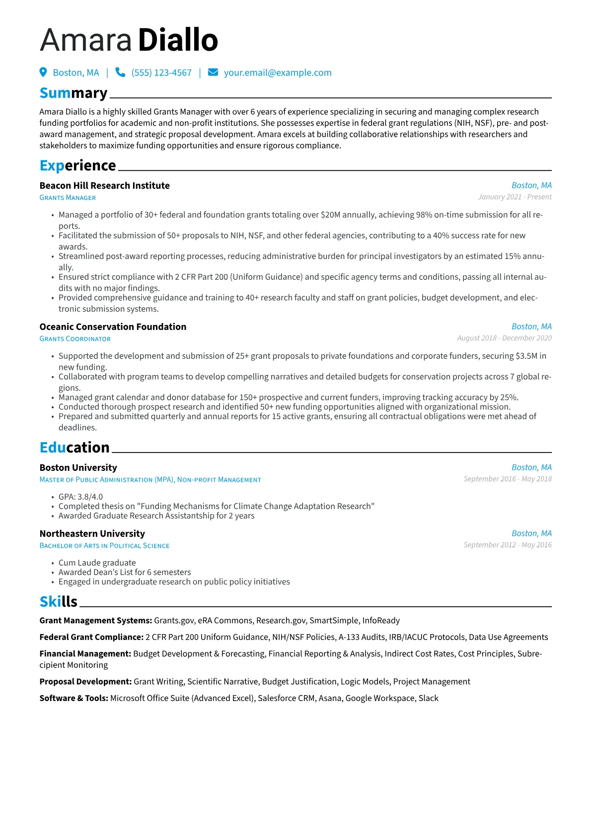 Research Grants Specialist version - Page 1