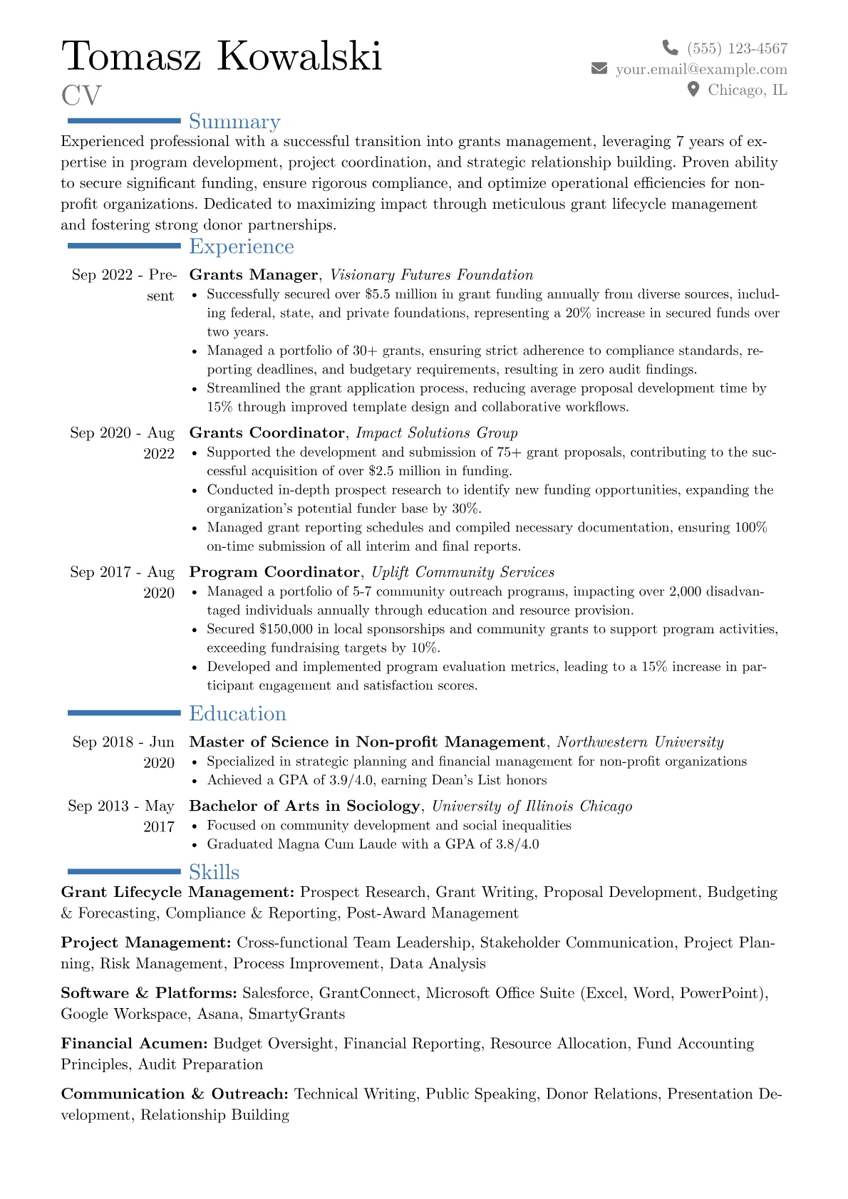 Career changer version - Page 1