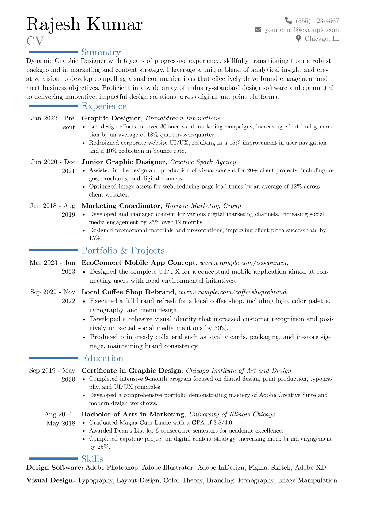 Career changer version - Page 1