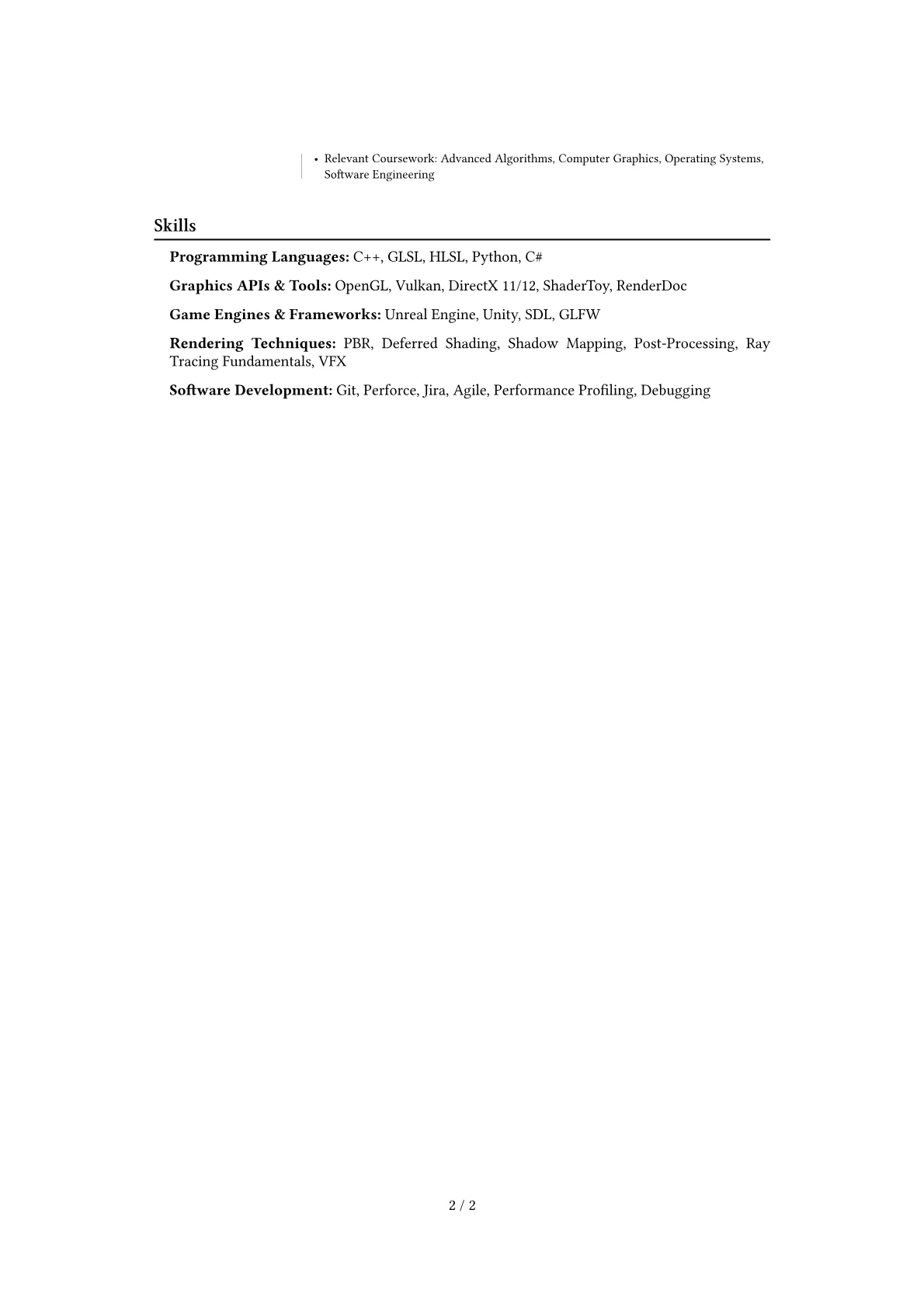 Career changer version - Page 2