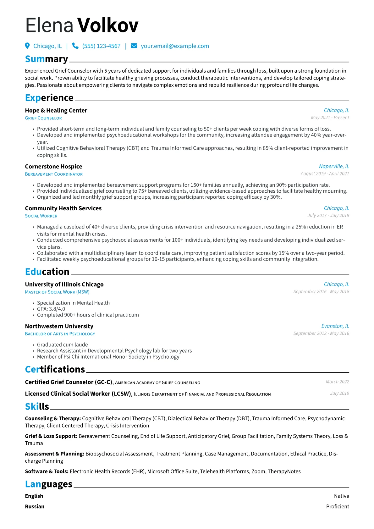 Career changer version - Page 1