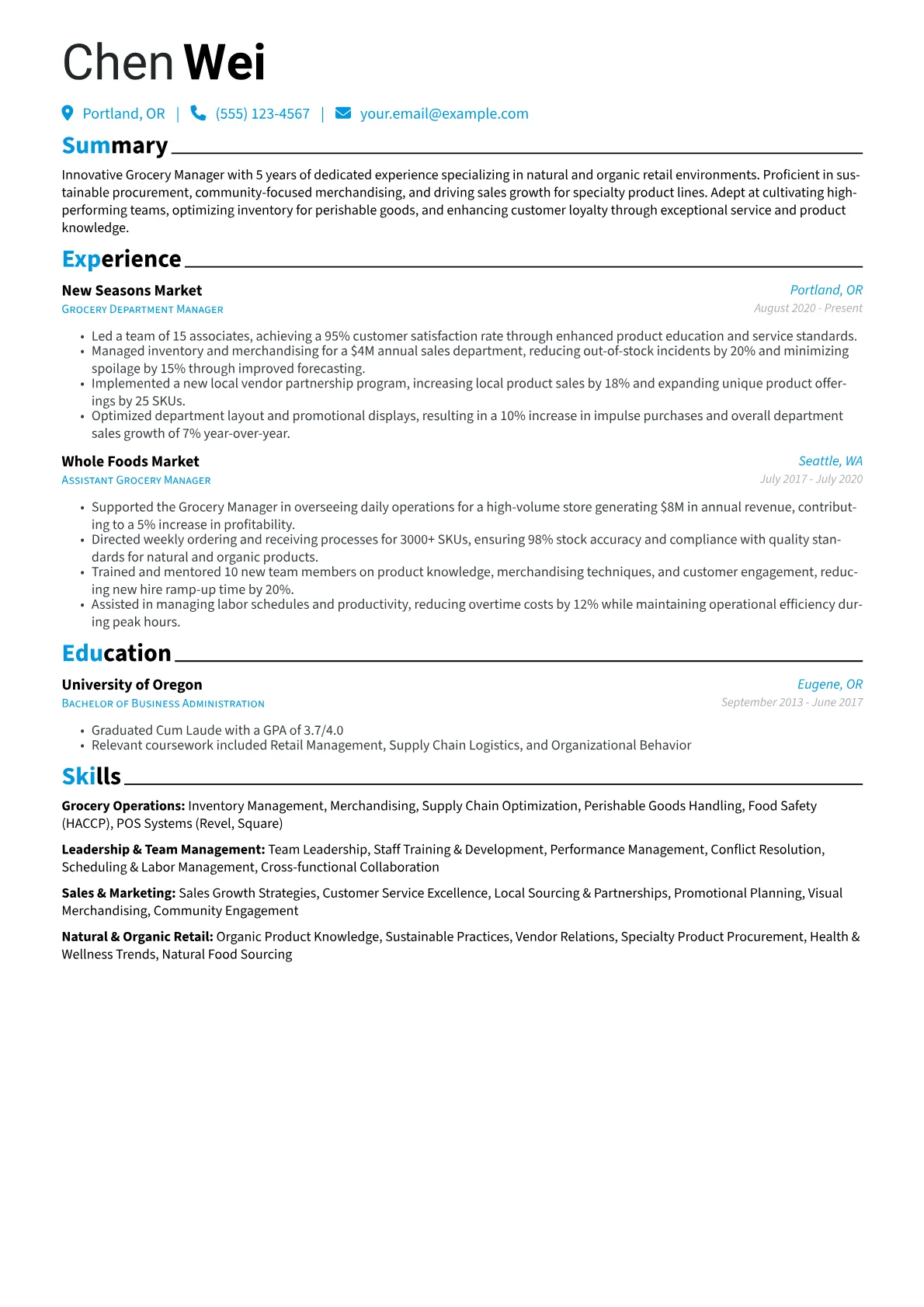Natural & Organic version - Page 1