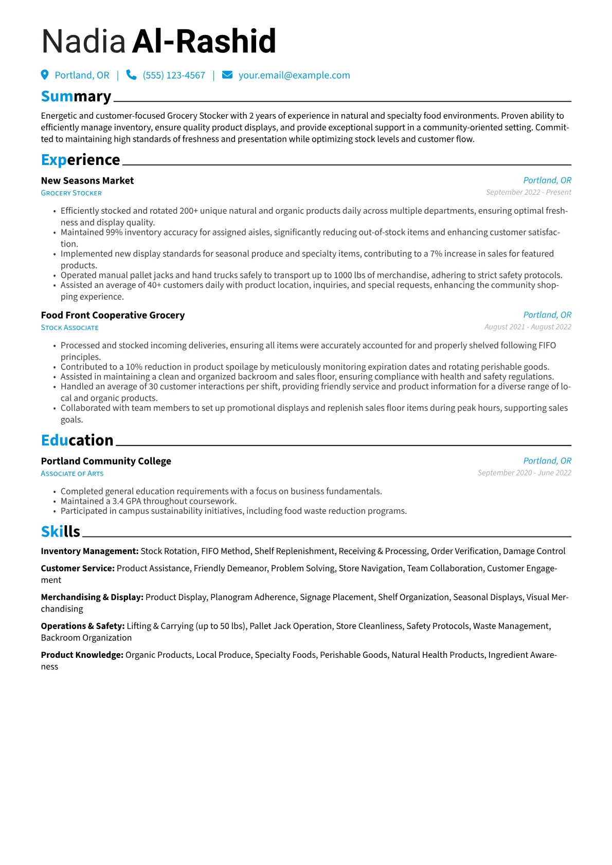 Natural & Specialty version - Page 1