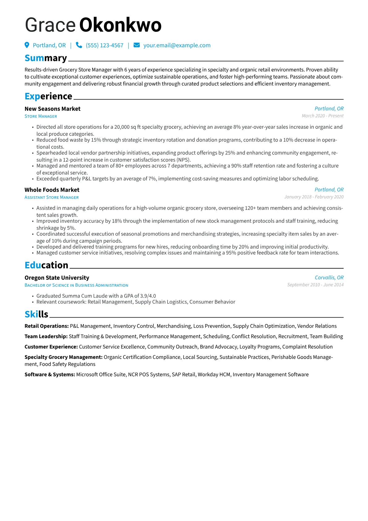 Specialty & Organic version - Page 1
