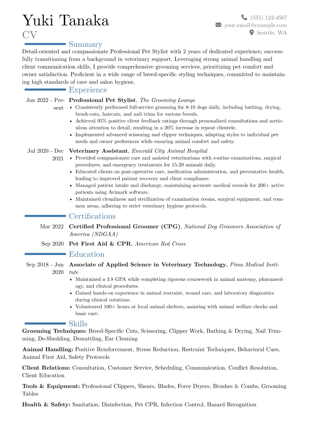 Career changer version - Page 1
