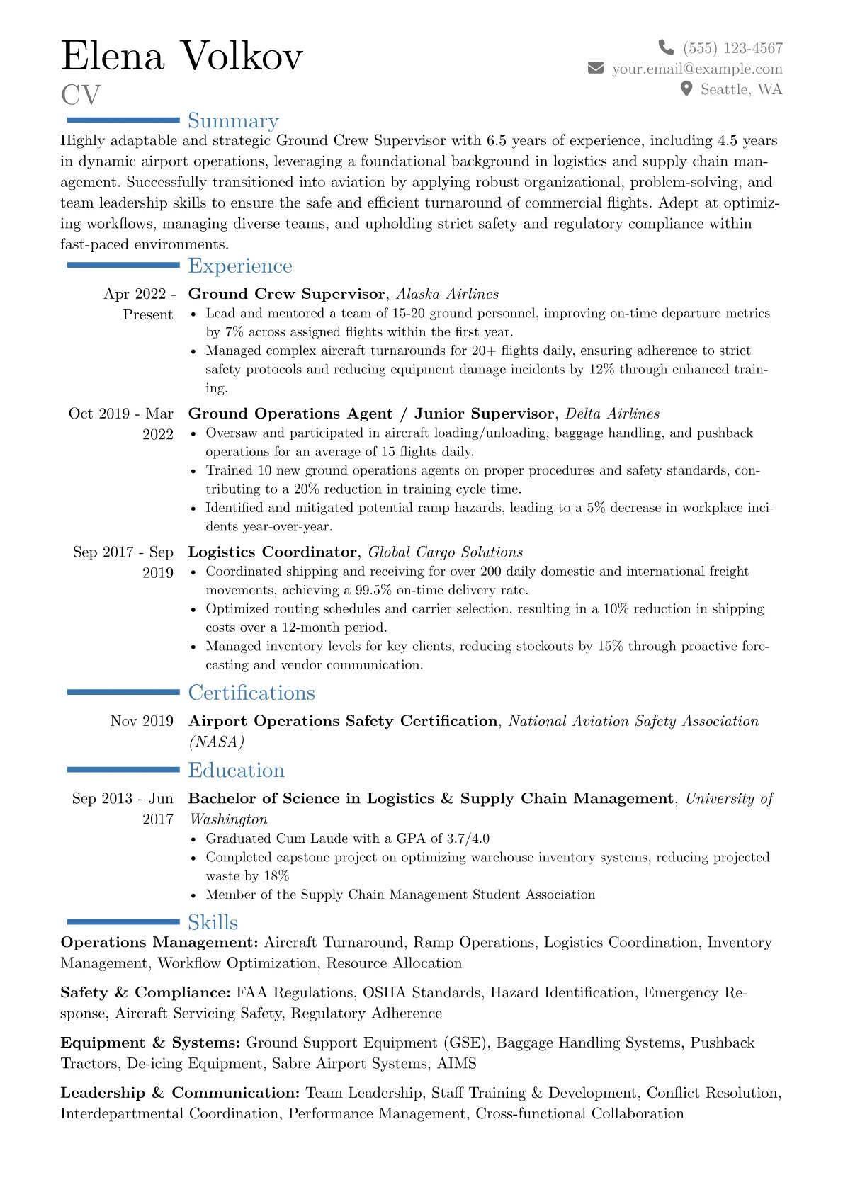 Career changer version - Page 1