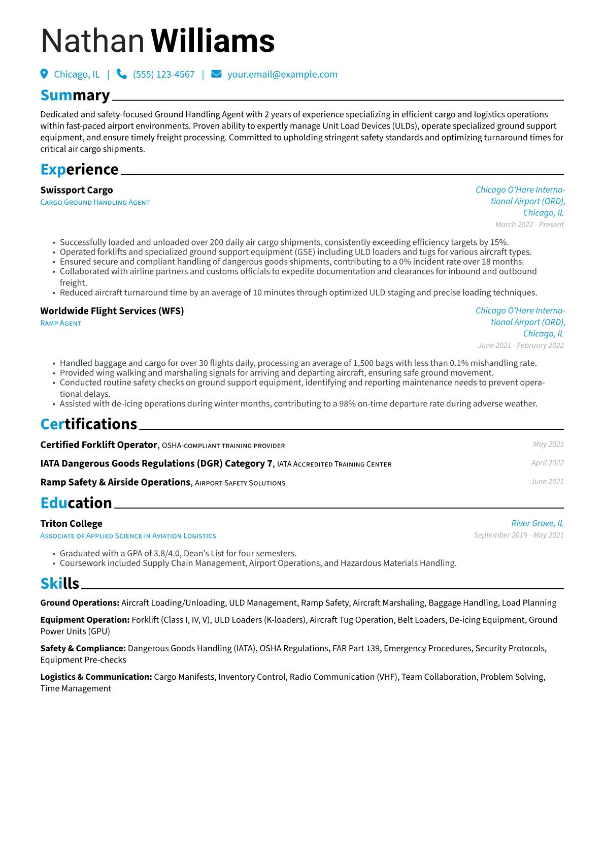 Cargo Operations version - Page 1