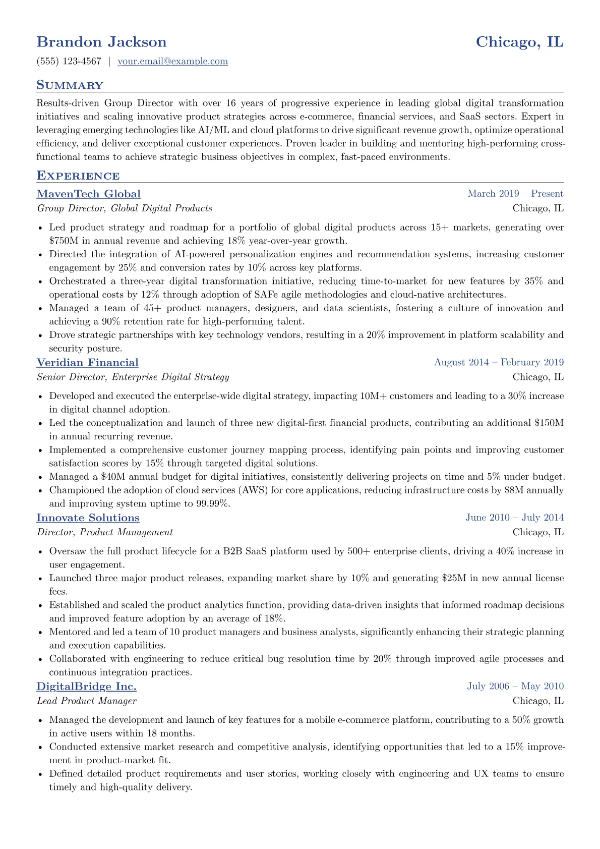 Group Director version - Page 1