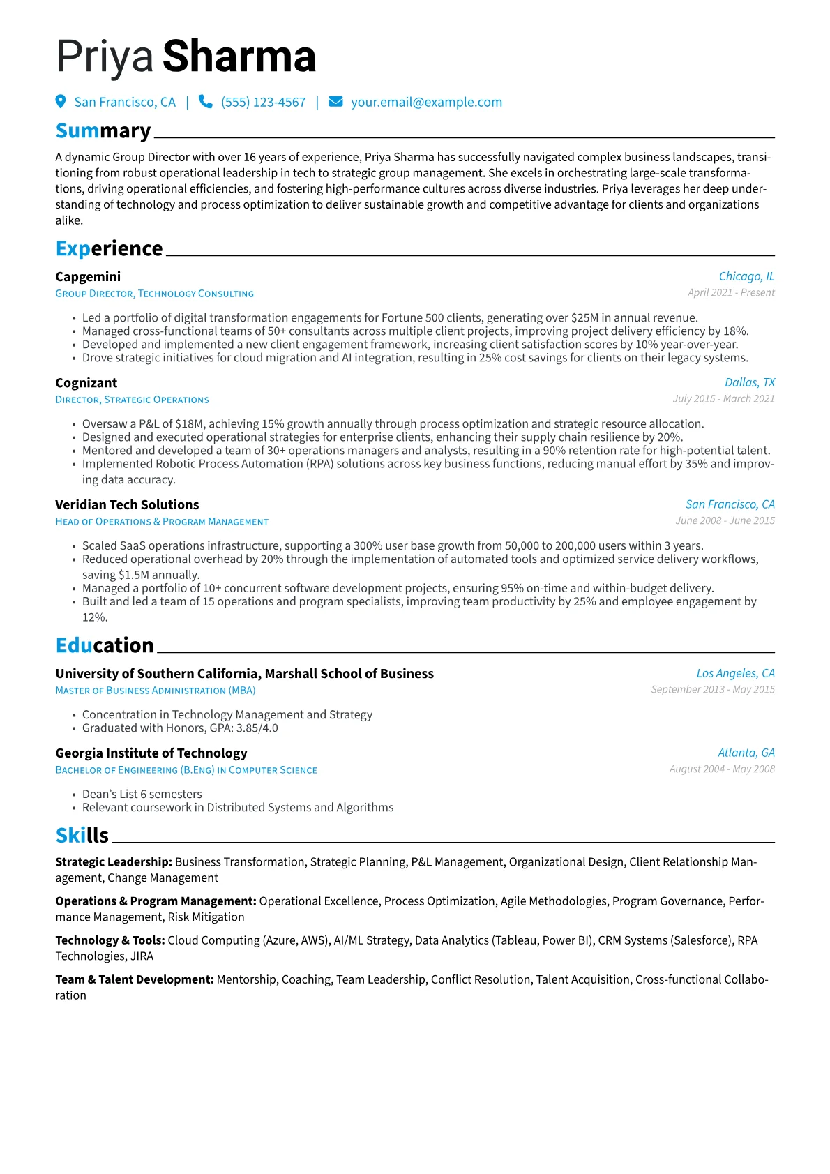 Career changer version - Page 1