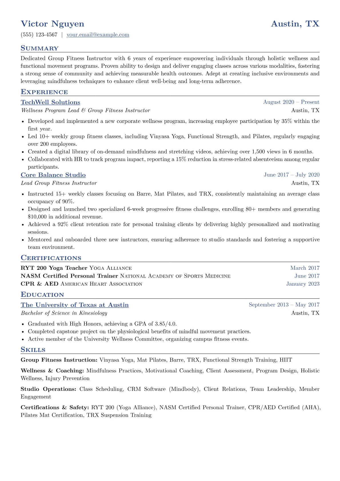 Holistic Wellness version - Page 1