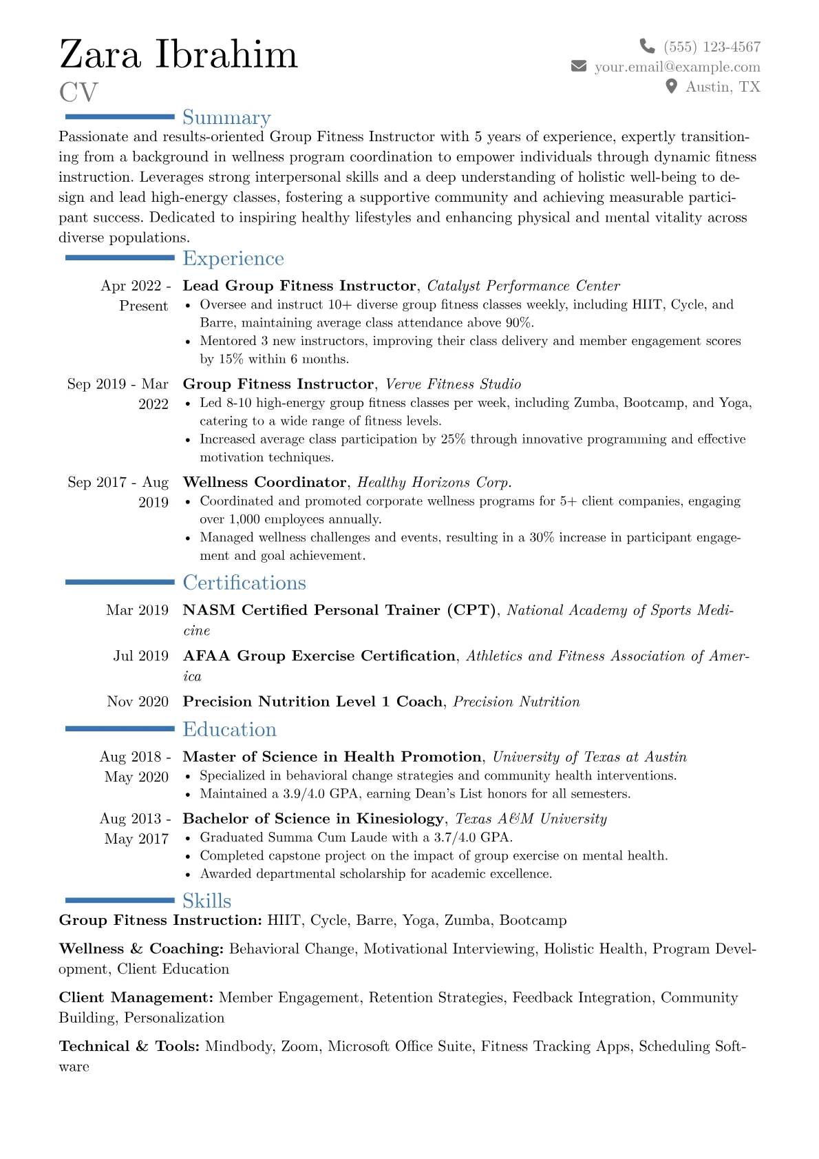 Career changer version - Page 1