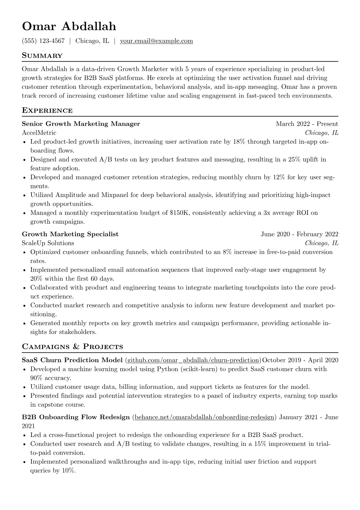 Product-Led Growth version - Page 1
