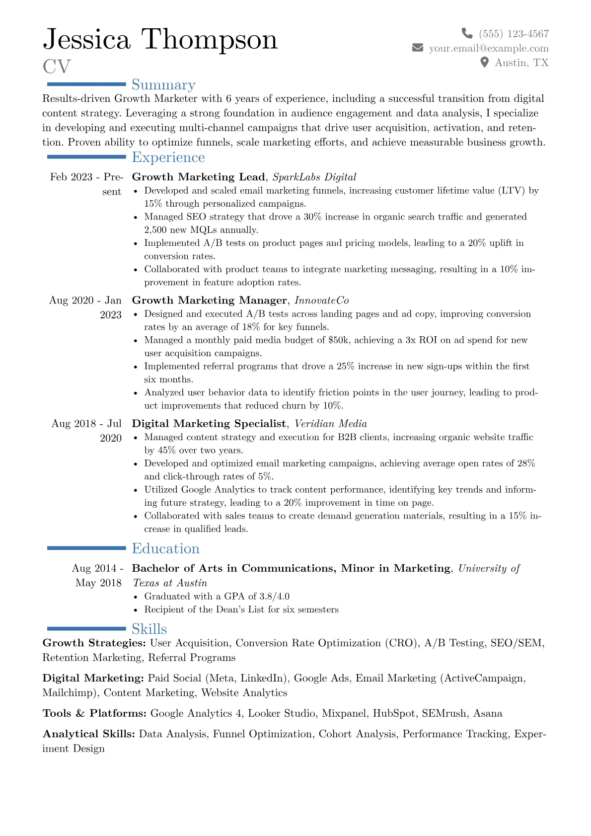 Career changer version - Page 1