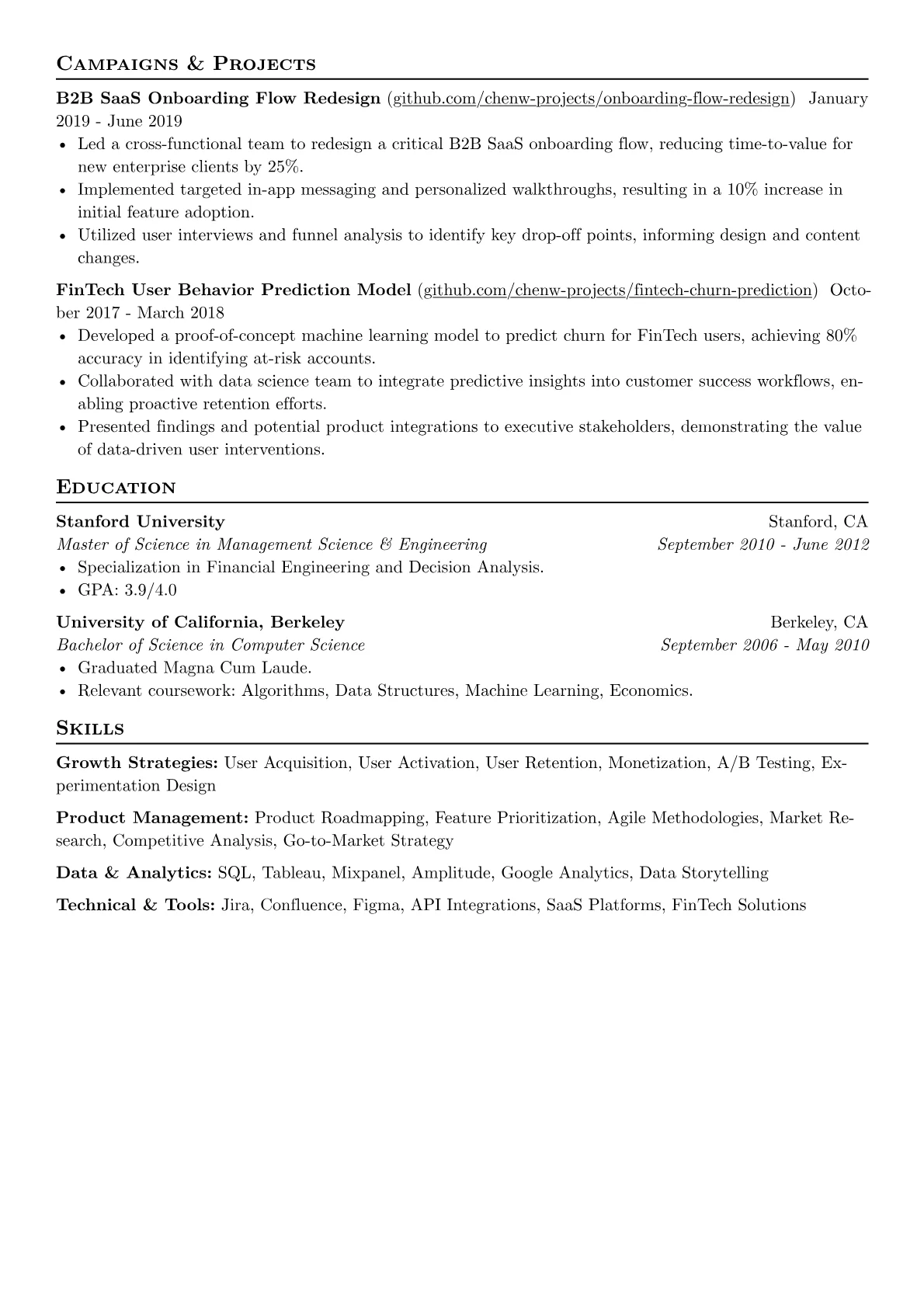 B2B SaaS / FinTech version - Page 2