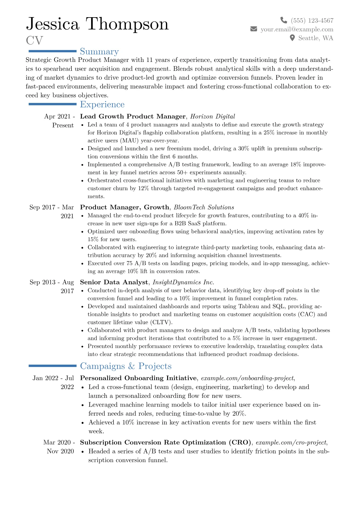 Career changer version - Page 1