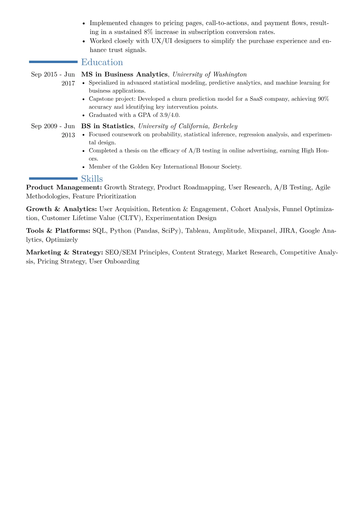 Career changer version - Page 2