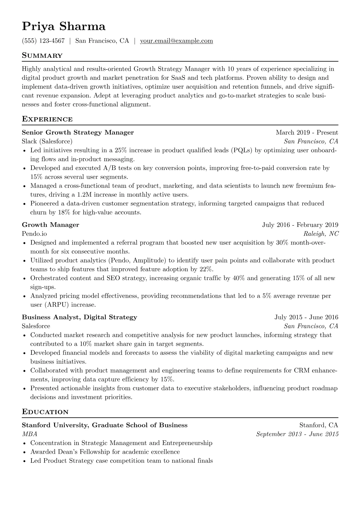Growth Strategy version - Page 1