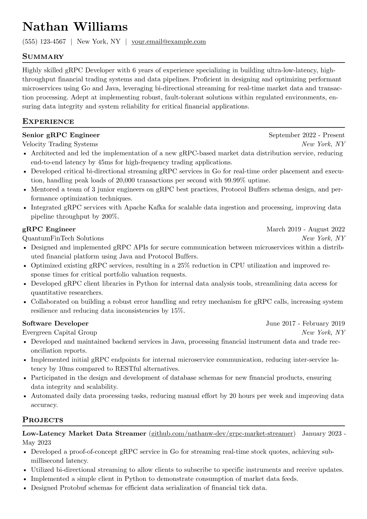 Programming Languages version - Page 1