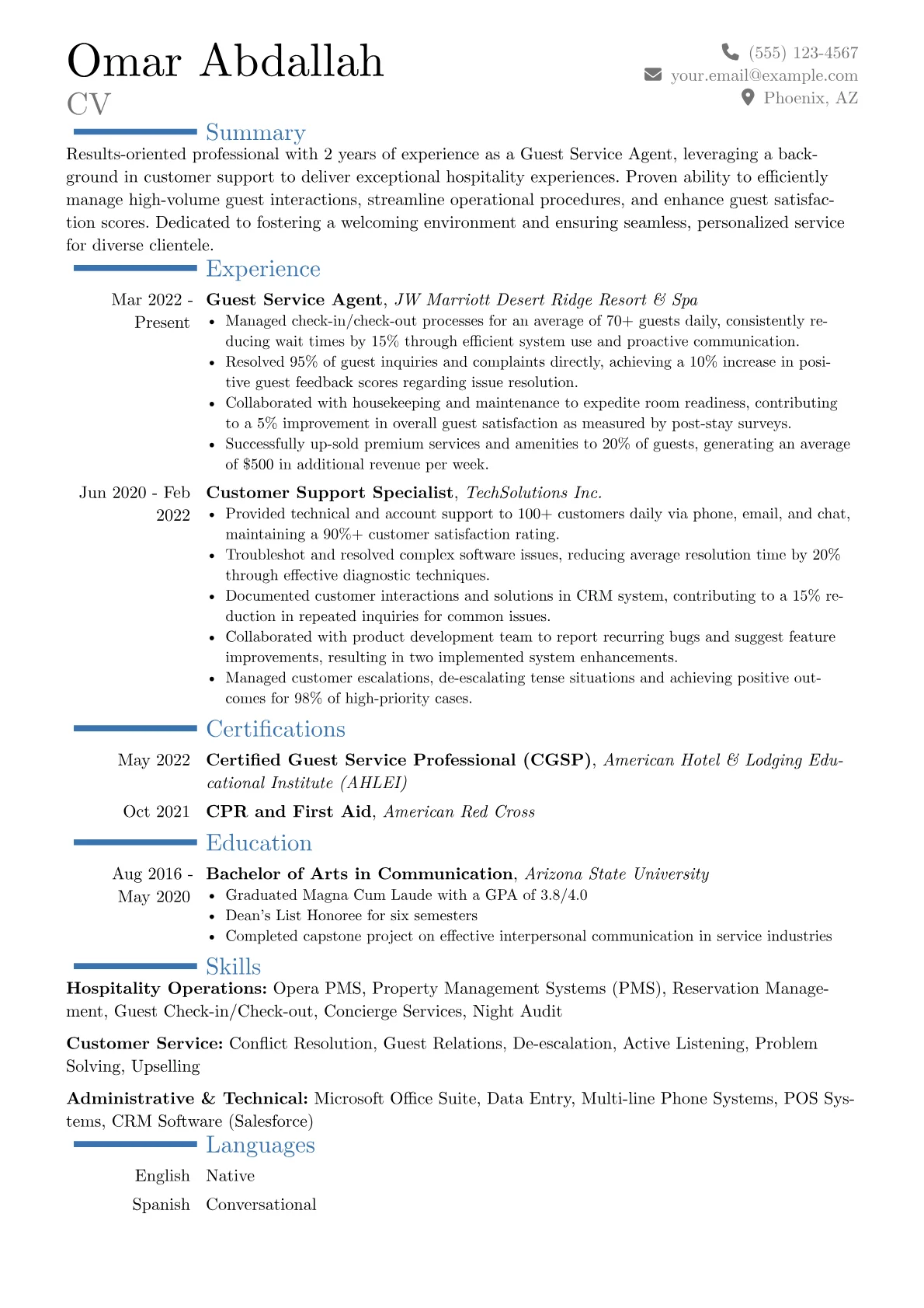 Career changer version - Page 1
