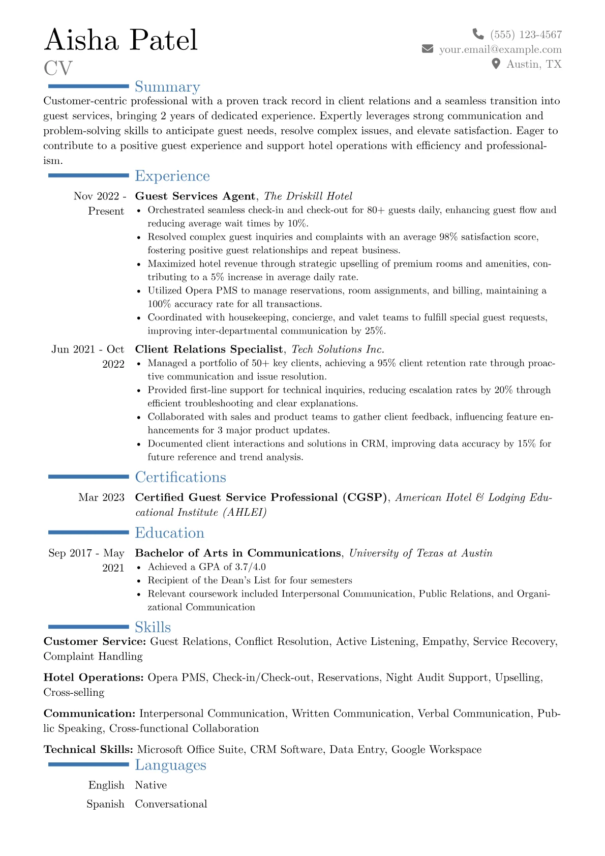 Career changer version - Page 1