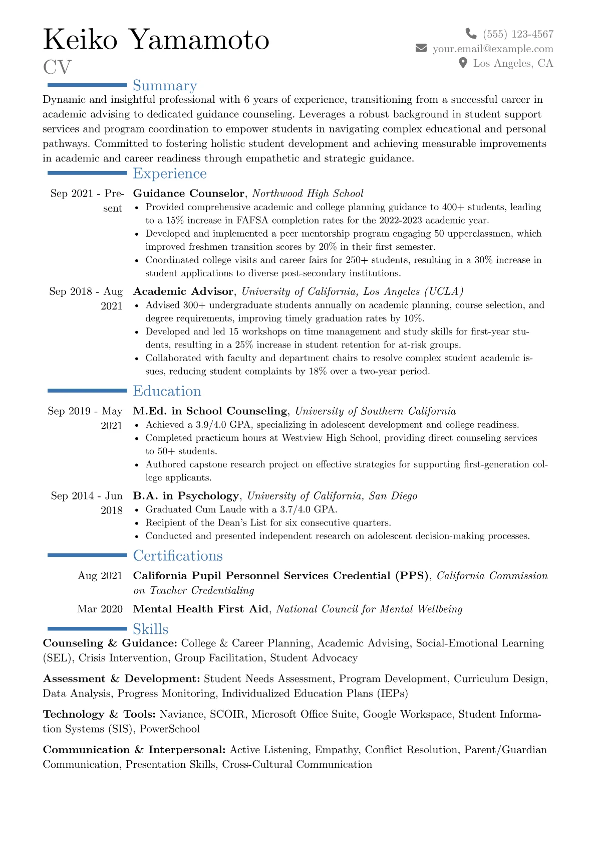 Career changer version - Page 1