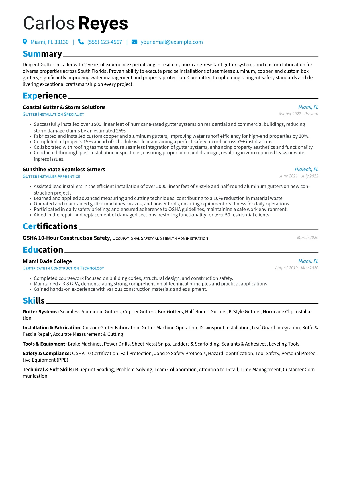 Gutter Systems version - Page 1