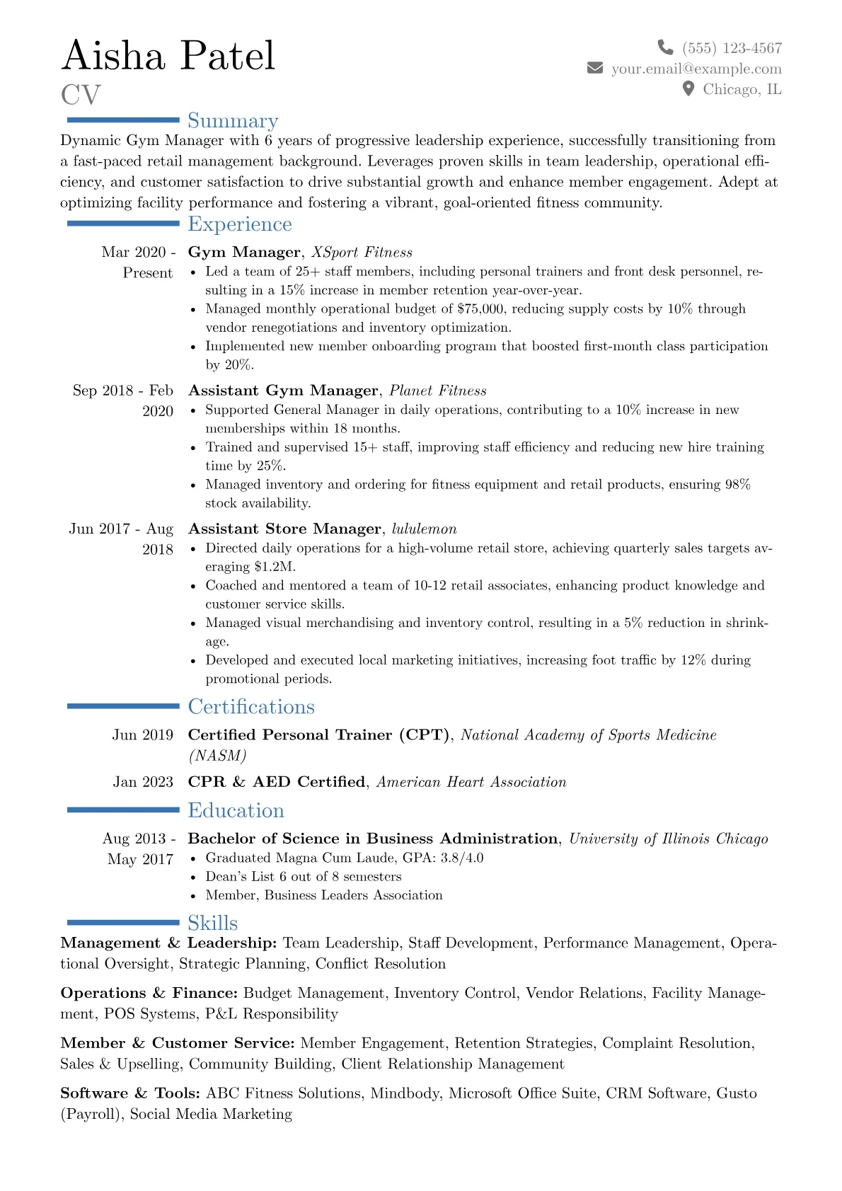 Career changer version - Page 1