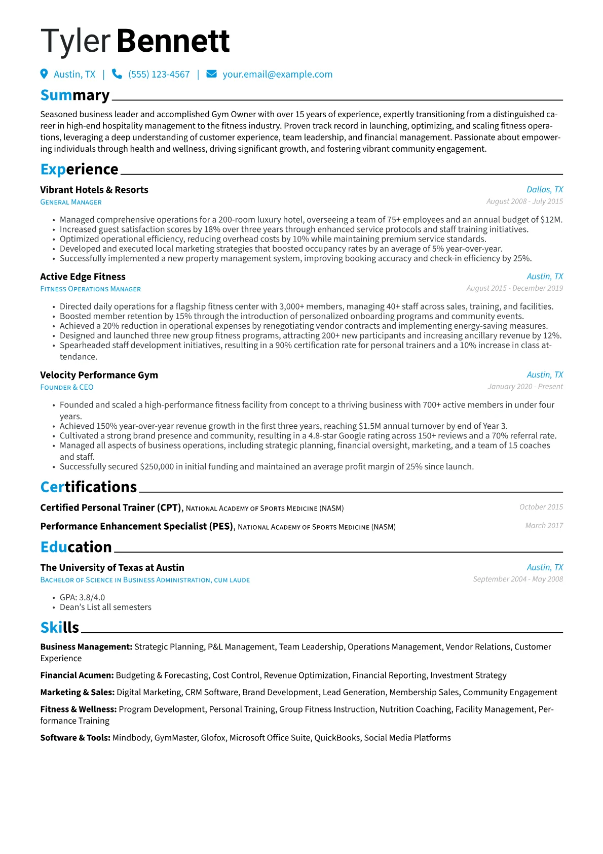 Career changer version - Page 1