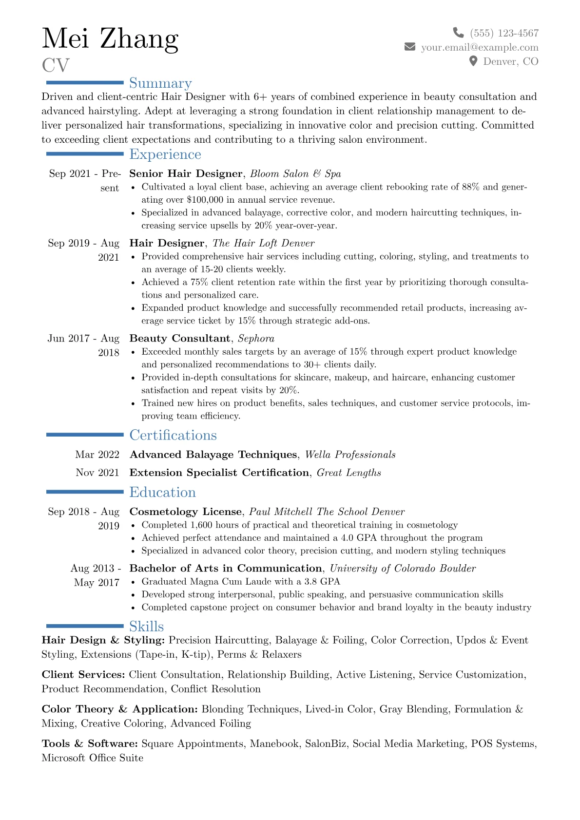 Career changer version - Page 1