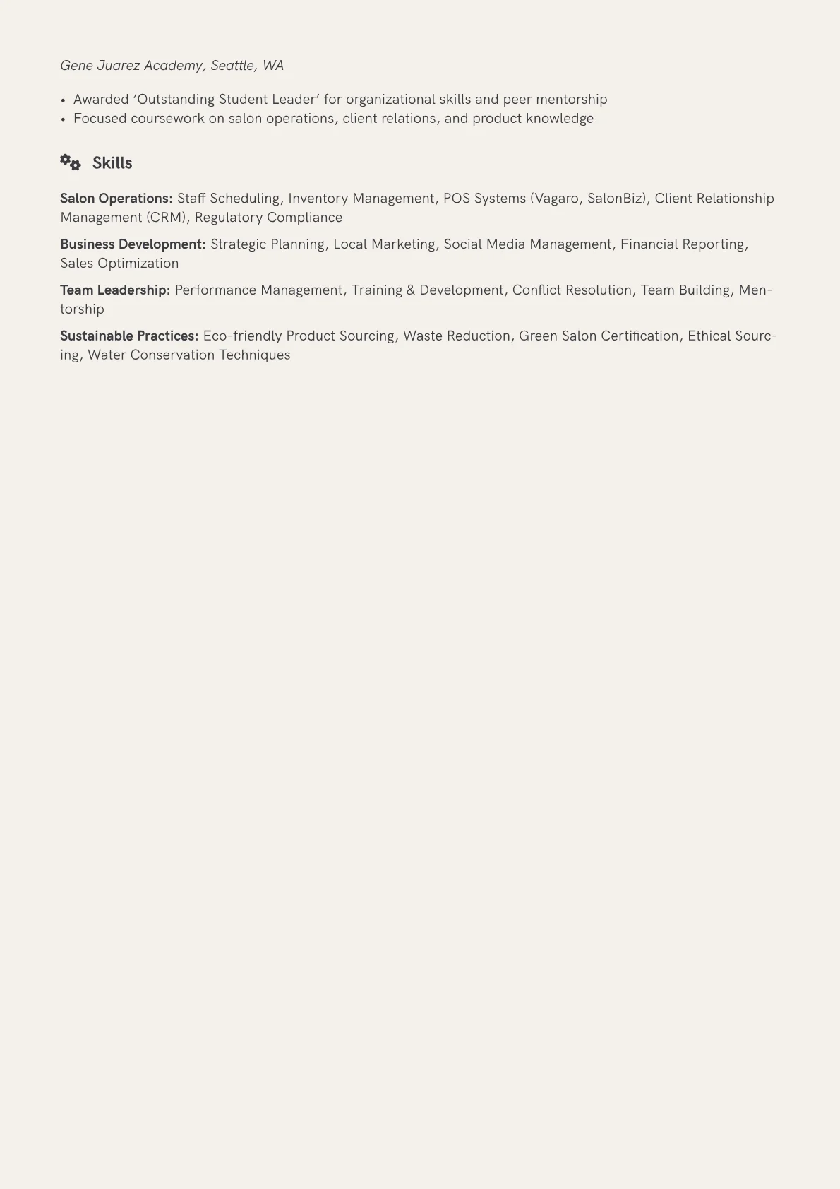 Hair Salon Manager version - Page 2