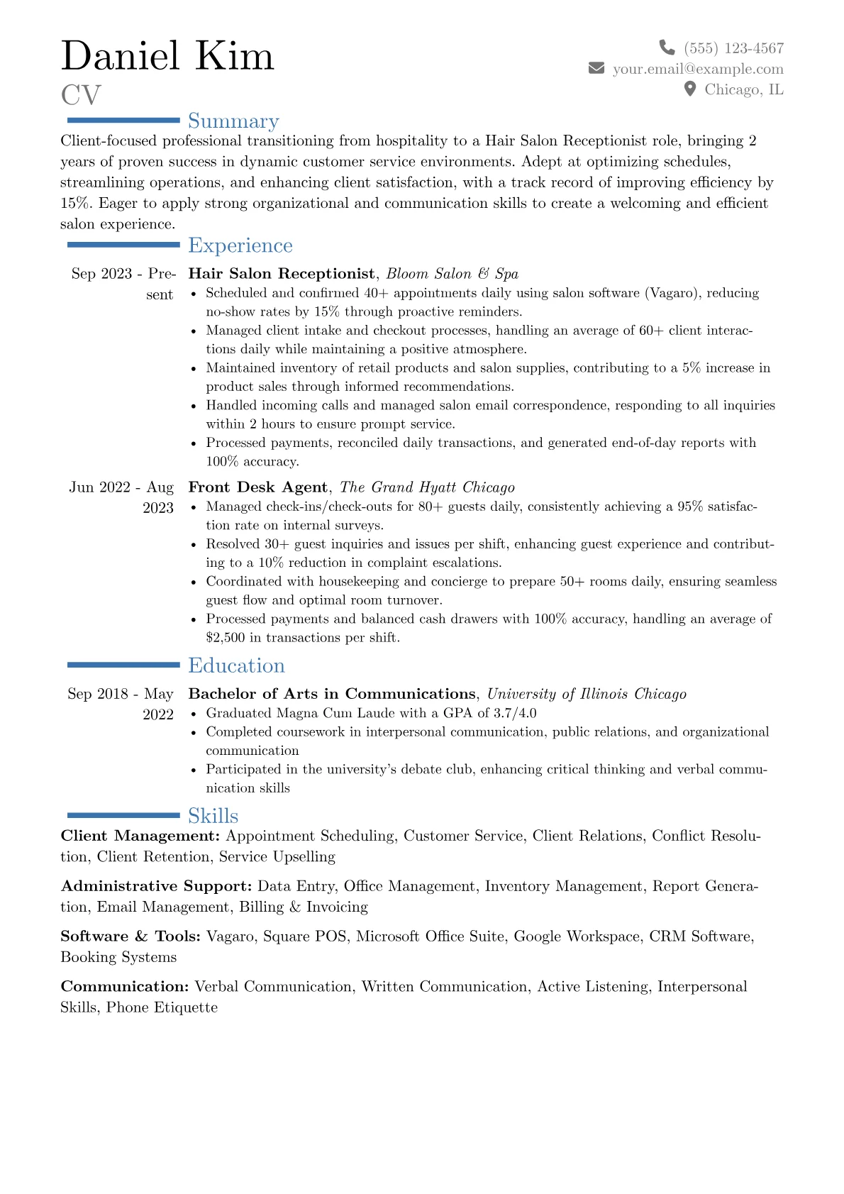 Career changer version - Page 1