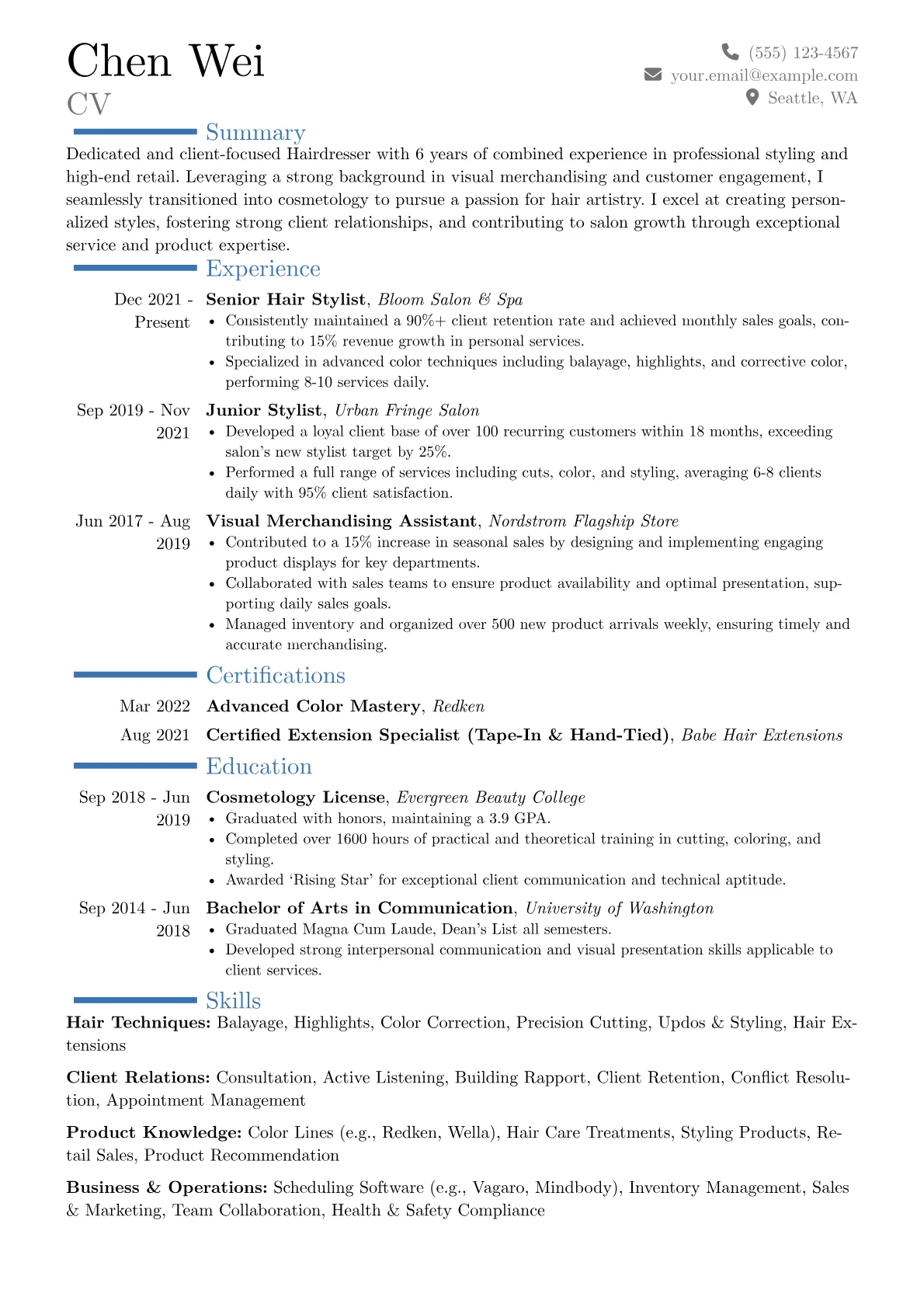Career changer version - Page 1