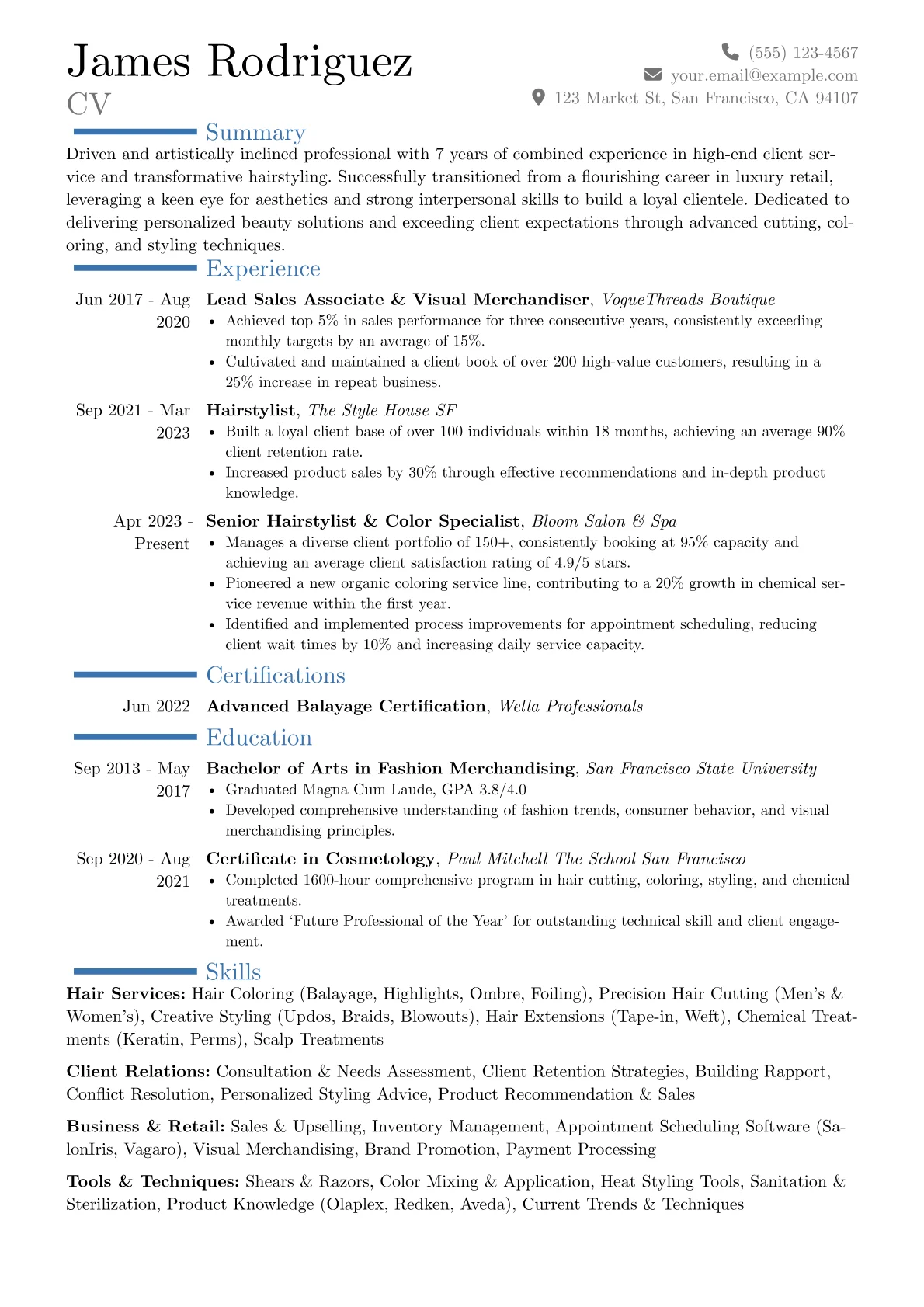 Career changer version - Page 1