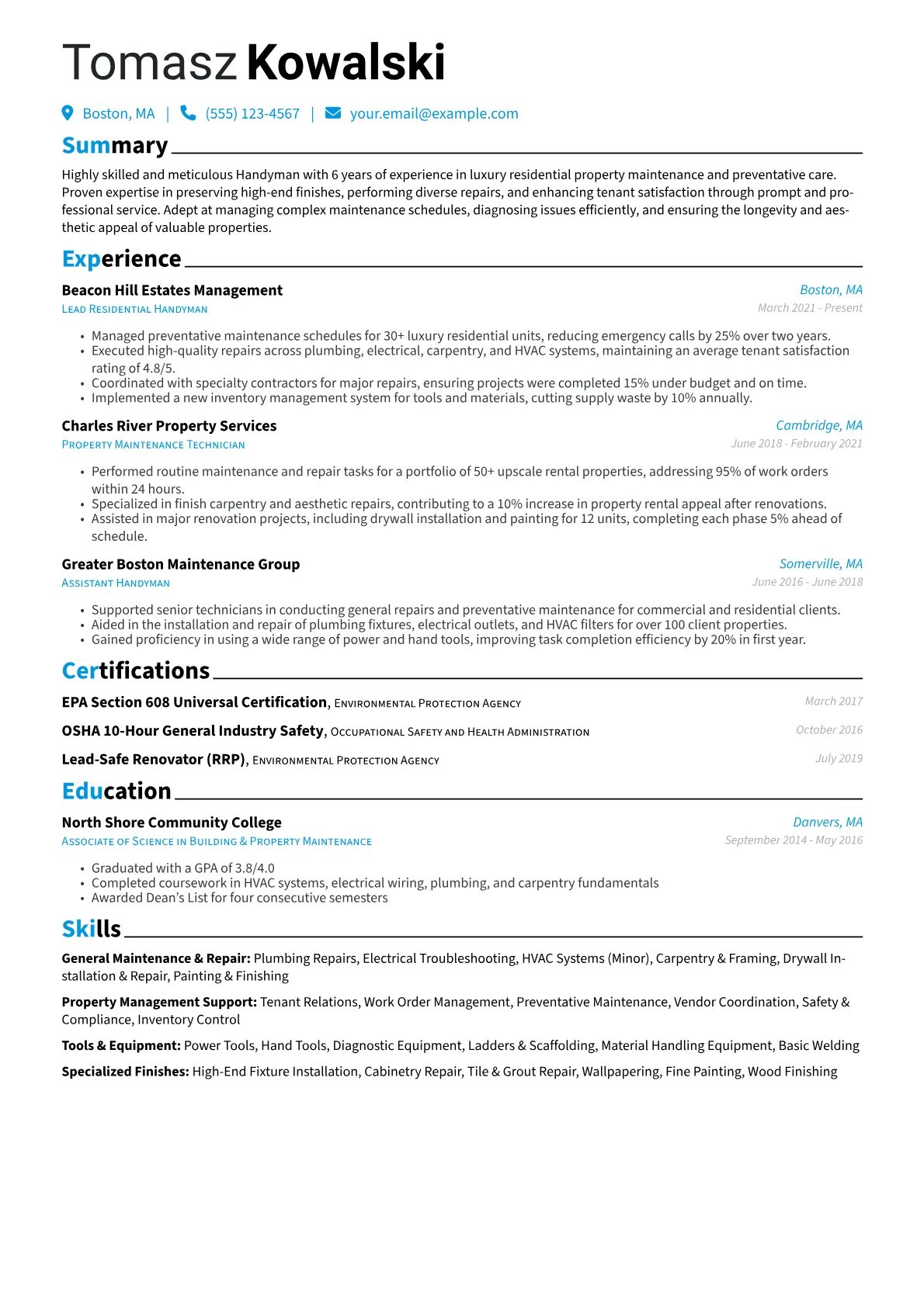 Luxury Residential version - Page 1