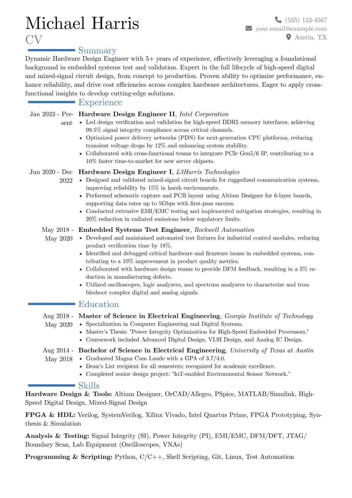 Career changer version - Page 1