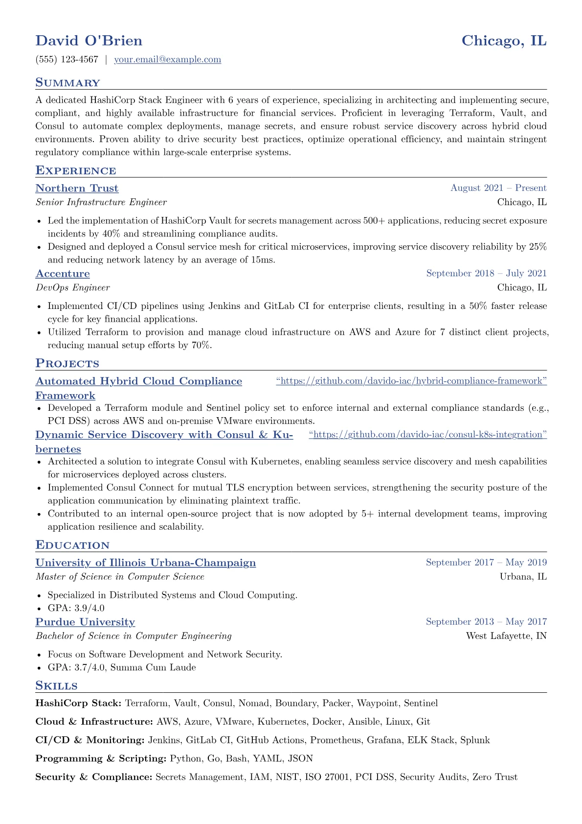 HashiCorp Stack version - Page 1