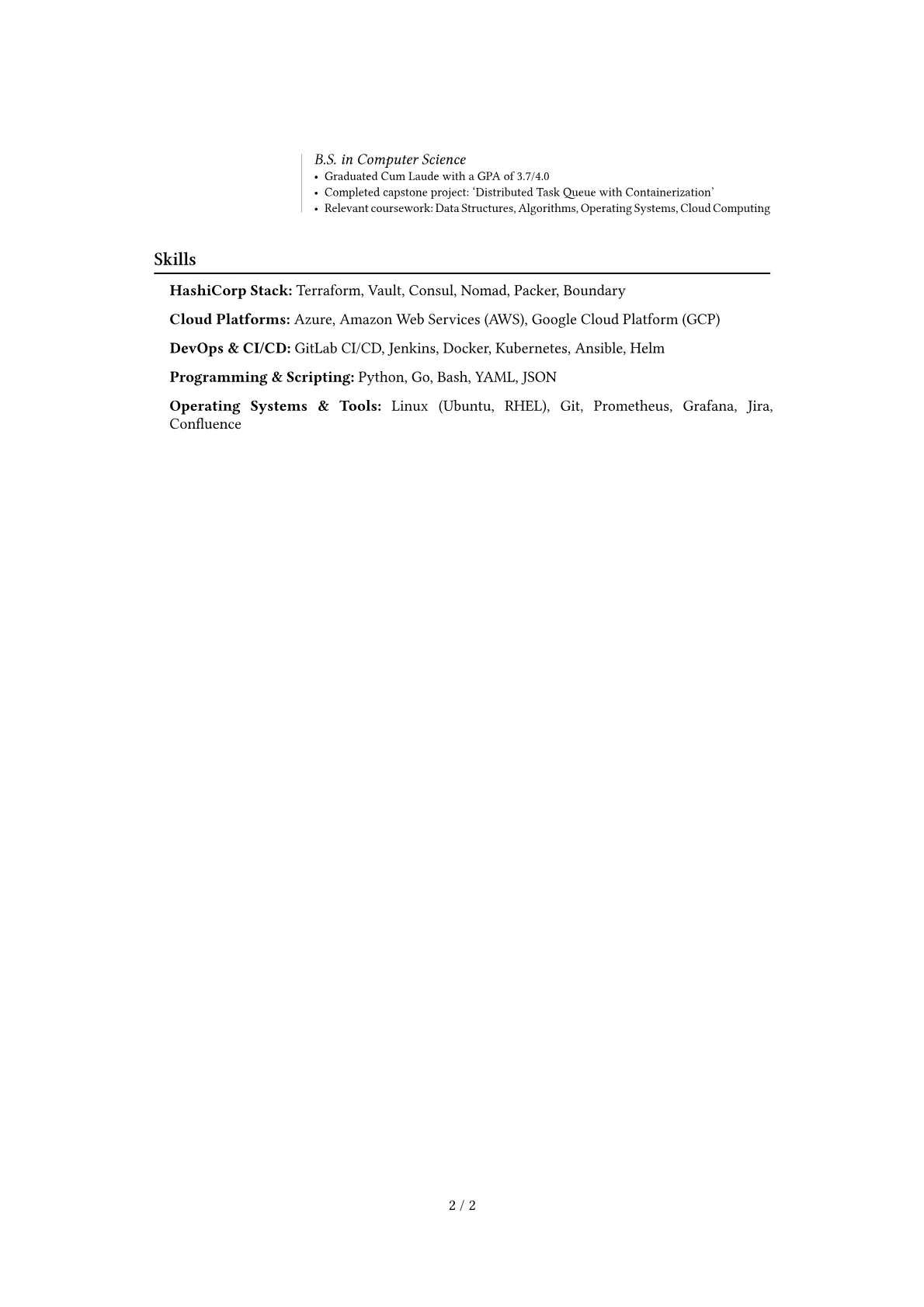 Career changer version - Page 2