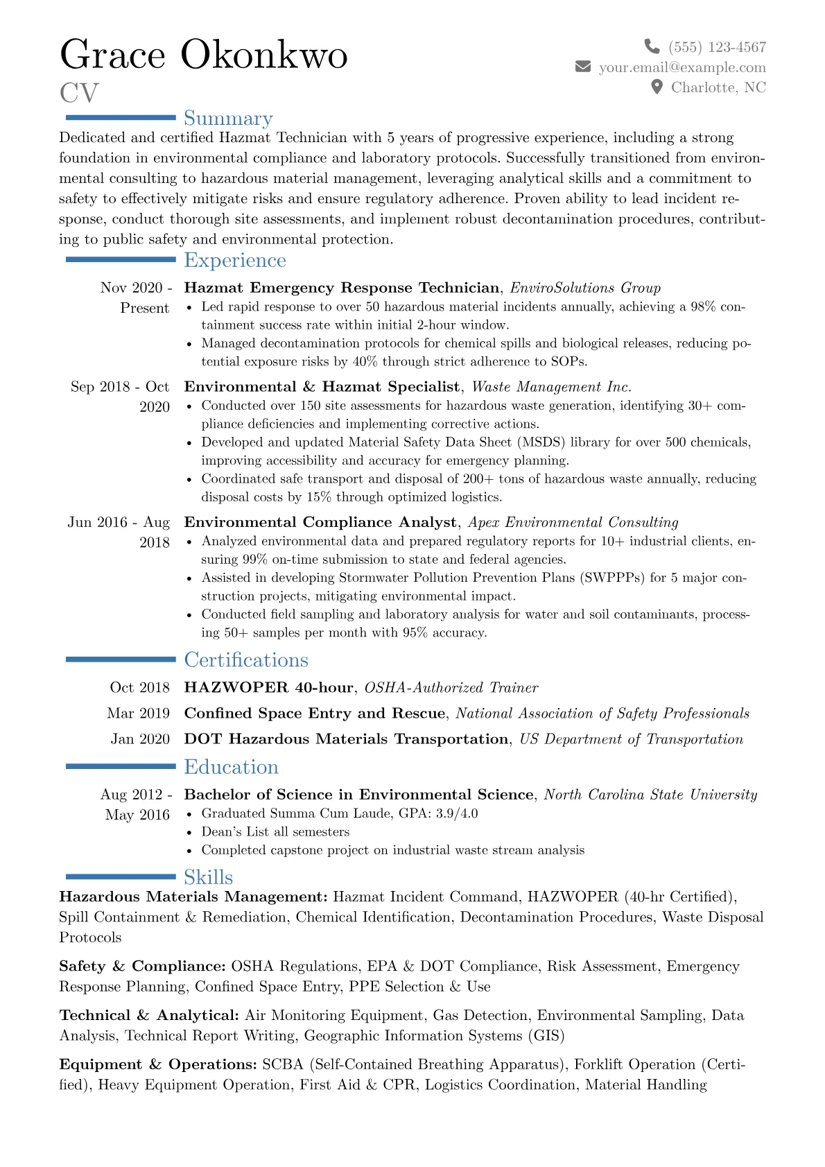 Career changer version - Page 1