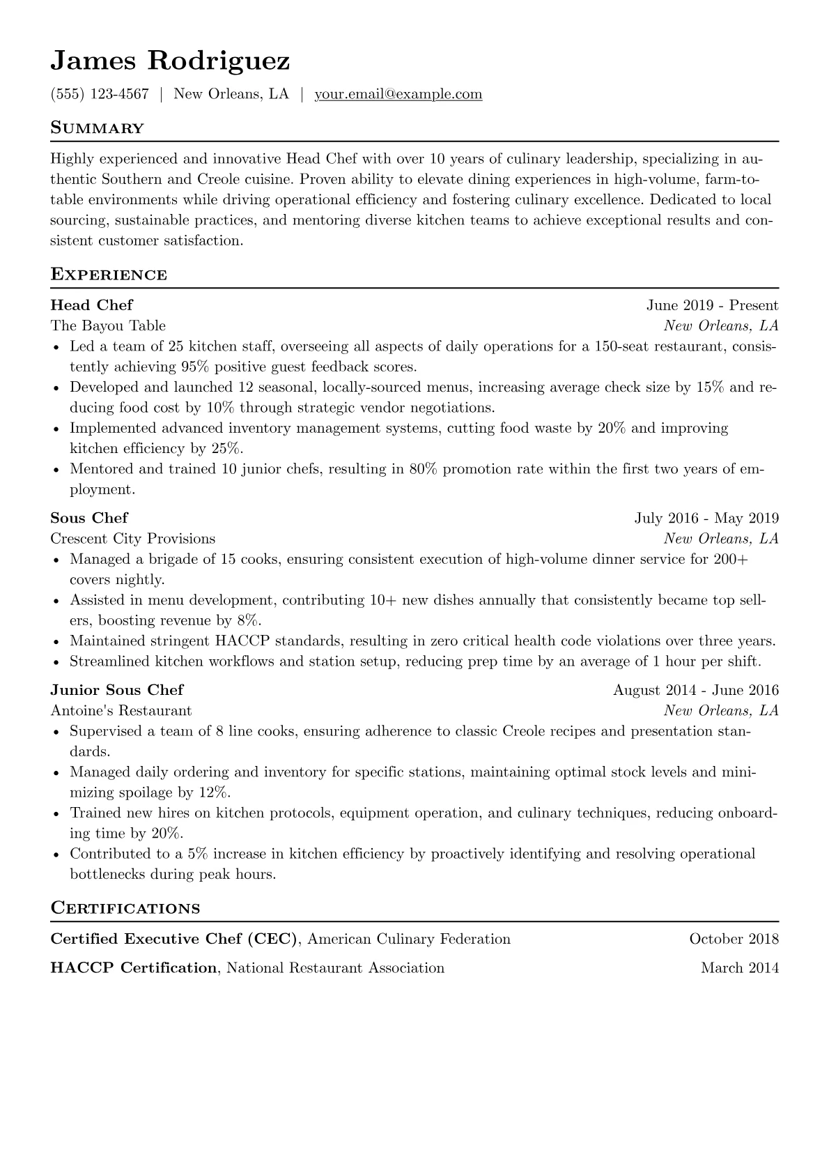 Head Chef - Regional version - Page 1