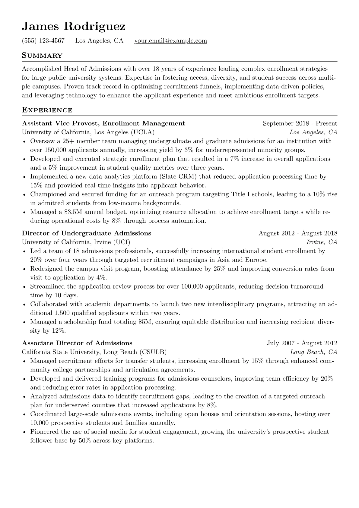 Public University version - Page 1