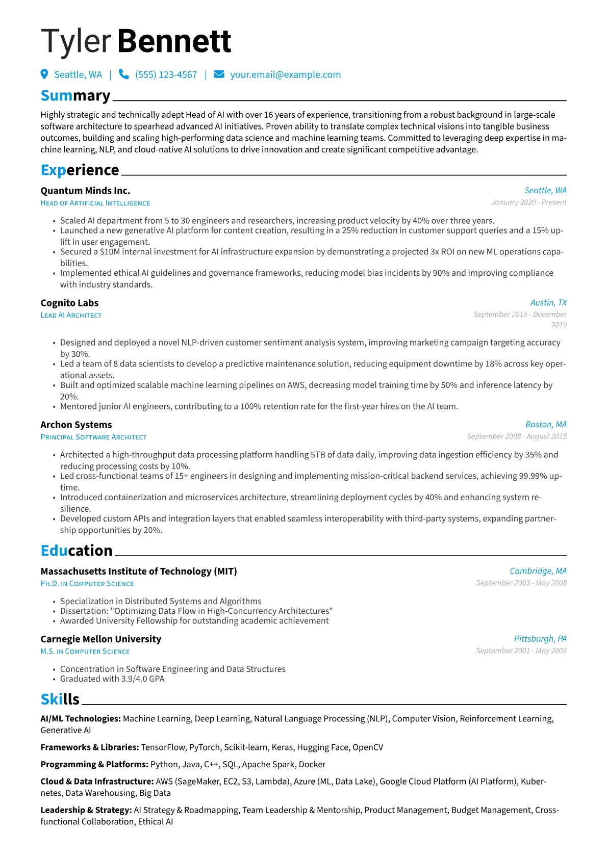 Career changer version - Page 1