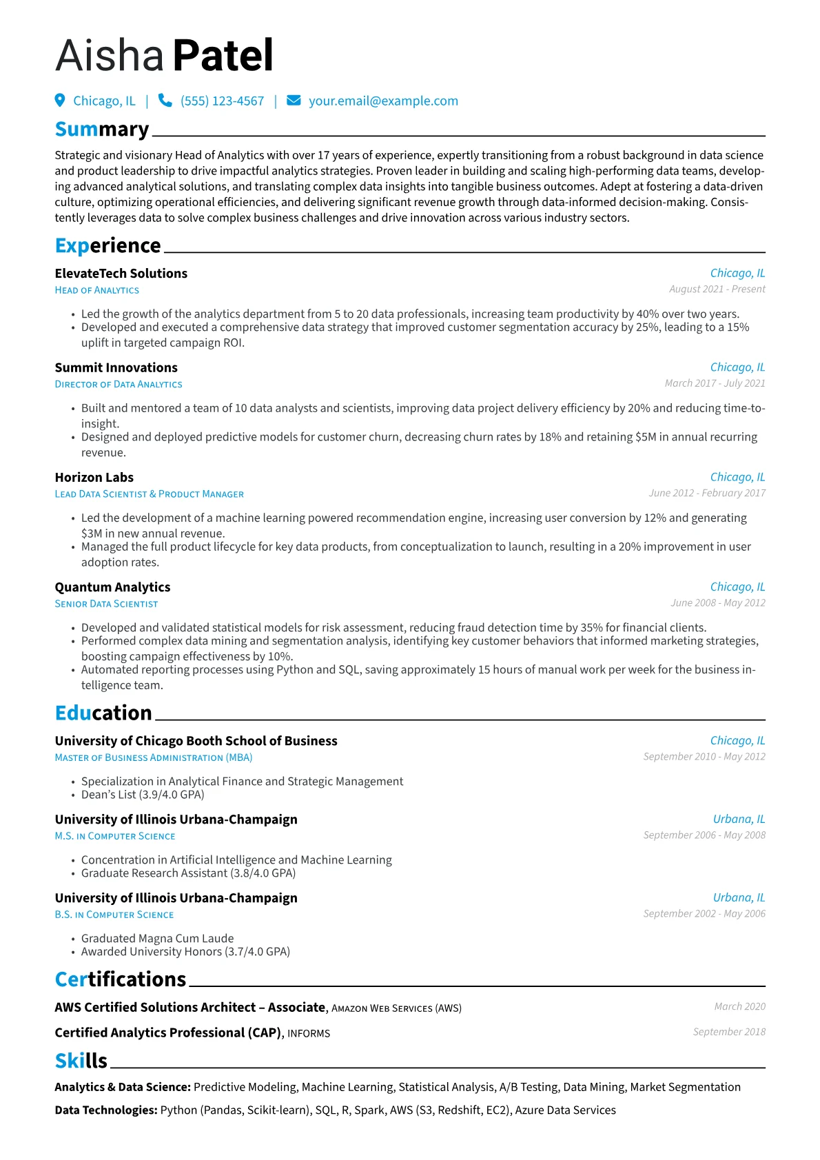 Career changer version - Page 1