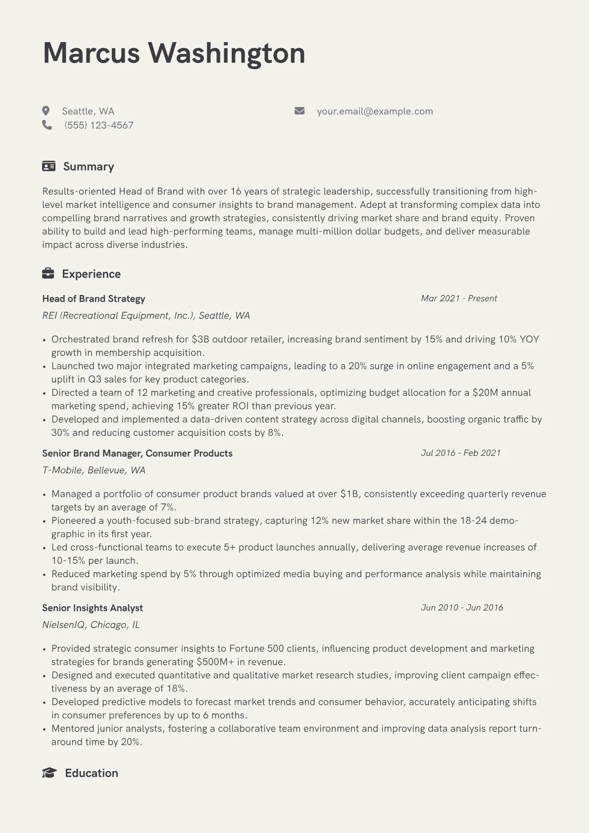 Career changer version - Page 1